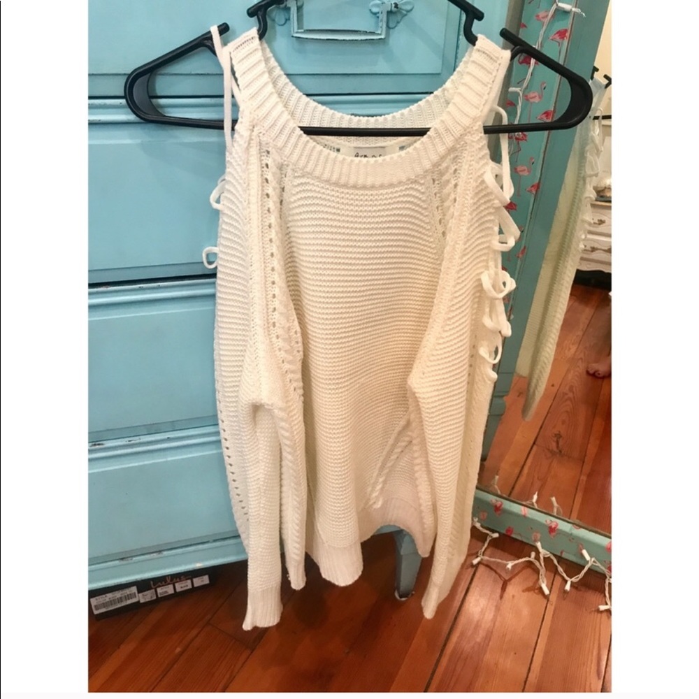 White sweater